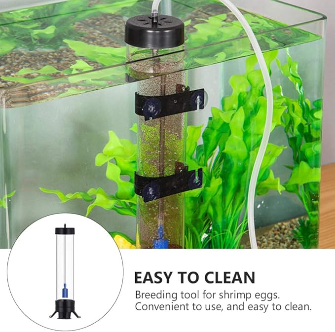 balacoo Incubation Box for Shrimp Eggs Fish Breeding Box Aquarium Incubator Plastic Easy to Install Maintain for Freshwater Fish