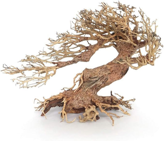 Amtra - Oriental Wind 3 wood, handmade, for aquarium, 30X13X23 CM