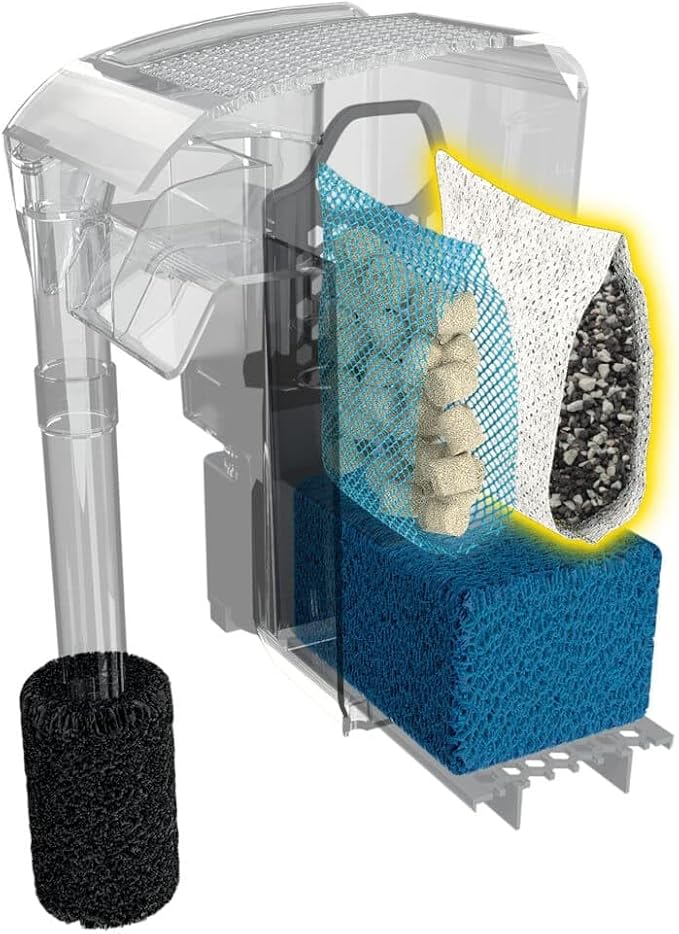Fluval - Zeo for AC20/AC30 Power Filter, 2.1 oz / 60 g – Promotes Clear Water, Improves Fish Health, for Use in Freshwater & Saltwater Aquariums