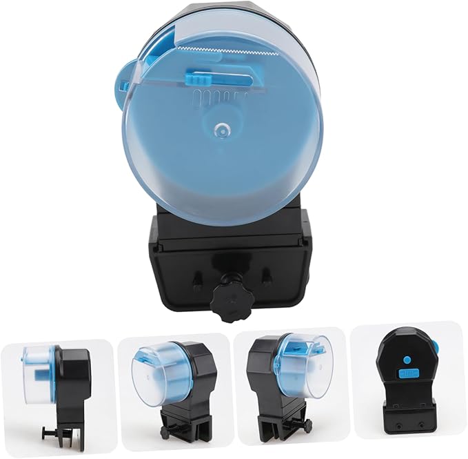 POPETPOP 1Set Automatic Fish Feeder for Aquariums and Turtle Tanks of Smart Feeding Tool with Two Modes Durable Material Easy to