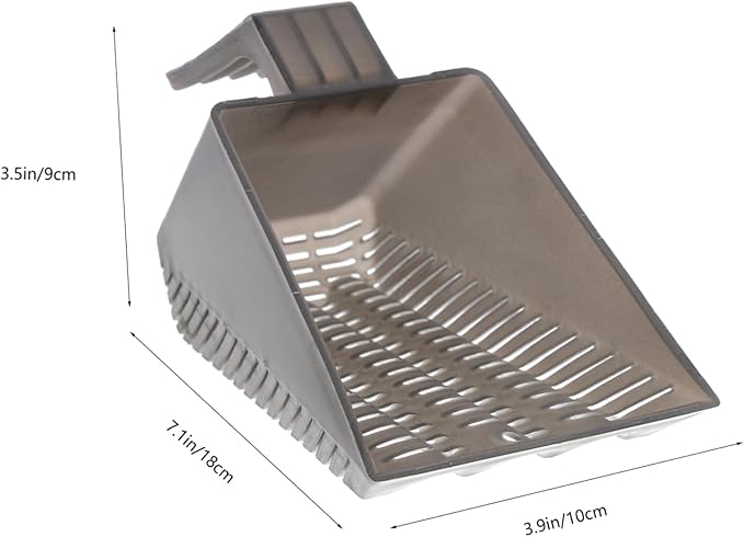 BESPORTBLE Multi-Function Aquarium Sand Shovel for Easy Cleaning Plastic Fish Tank Tool for Substrate Removal and Maintenance Compact Design for Comfortable Use