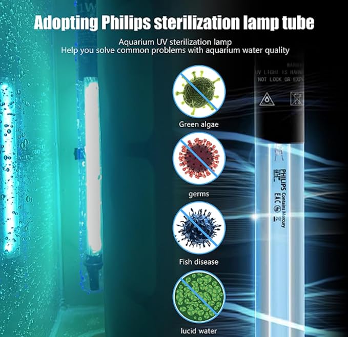 Rotary Drum Filter,Canister Filter,RDF Fully Automatic Water Self-Cleaning Filtration for Koi Pond,Fish Pond,Aquarium,Seedling Cultivation Base,Aquaculture,Hydroponics (8000GPH Advanced Edition)