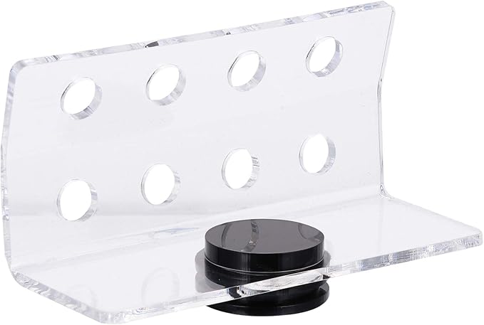 balacoo Magnetic Coral Rack Acrylic 8 Hole Coral Frag Holder Aquarium Fish Tank Coral Stand Support for Aquarium Fish Tank Supply