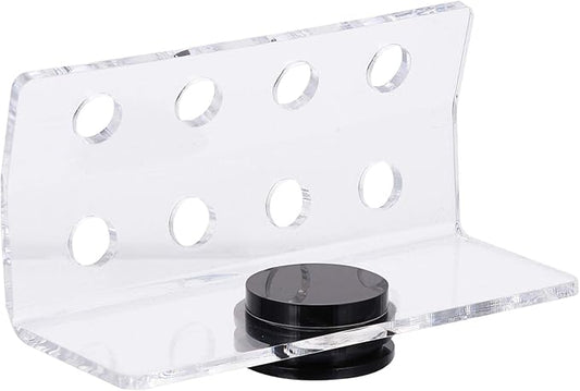 balacoo Magnetic Coral Rack Acrylic 8 Hole Coral Frag Holder Aquarium Fish Tank Coral Stand Support for Aquarium Fish Tank Supply