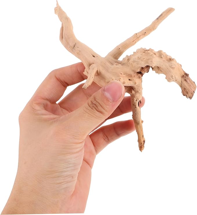 Milisten 3pcs Aquarium Driftwood Branches Unique Spider Wood for Fish Tank and Reptile Terrarium Decoration Random Shapes Versatile Underwater Aesthetic Enhancer