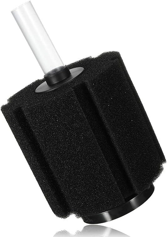 CNZ XY-380 Bio Sponge Filter 4.5 x 8 inch Up to 40 gallons Fish Tank (1-Pack)