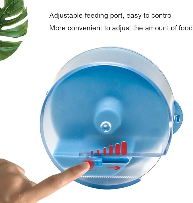 Zerodis Fish Feeding Tools for Aquarium Auto Fish Food Dispenser Automatic Smart Food Feeding for Small Tank Betta Koi Automatic Feeder Feeder