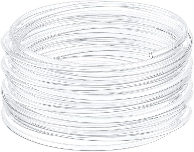Pawfly Aquarium Airline Tubing 82 Feet Standard 3/16" Tubing for Fish Tank Air Pump Flexible Kink-Resistant Pure PVC Hose for Aquarium Garden Terrarium Pond