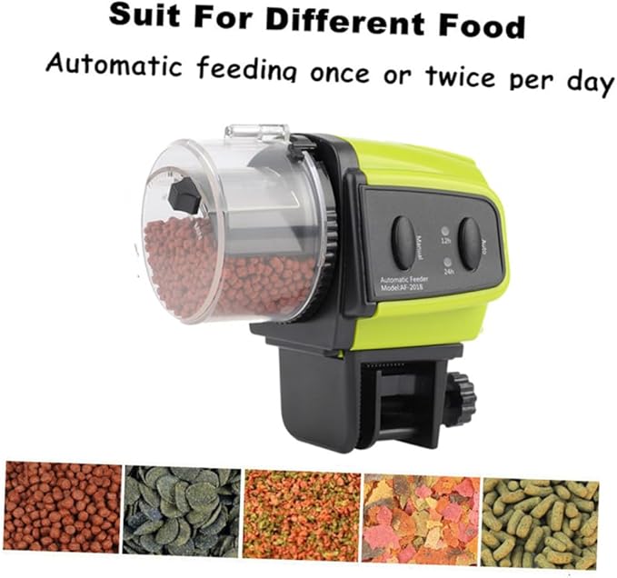 BESPORTBLE Aquarium Supplies Automatic Fish Feeder Koi Fish Food Feeder Intellectualized Control
