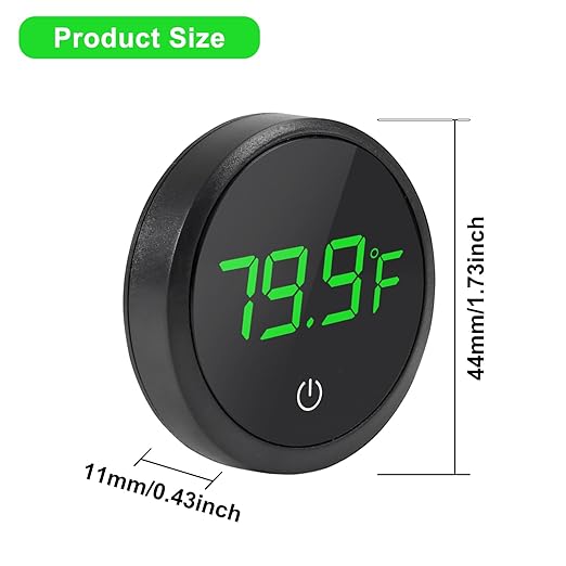 1PCS Digital Aquarium Thermometer,LED Display Thermometer for Aquarium Fish Tank