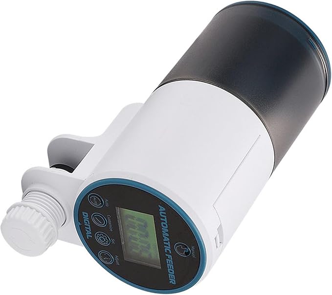 Intelligent Fish Feeder with Adjustable Feeding Time and Modes Great for Busy Aquarists and Everyday Use Feeding Automatic Feeder
