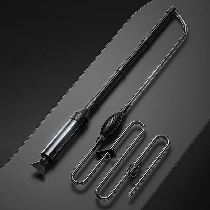 Fish Tank Cleaner with Thickened Airbag, Hand Siphon Hose, Vacuum Water Changer Sand, for Fish Tank Cleaning Gravel & Sand