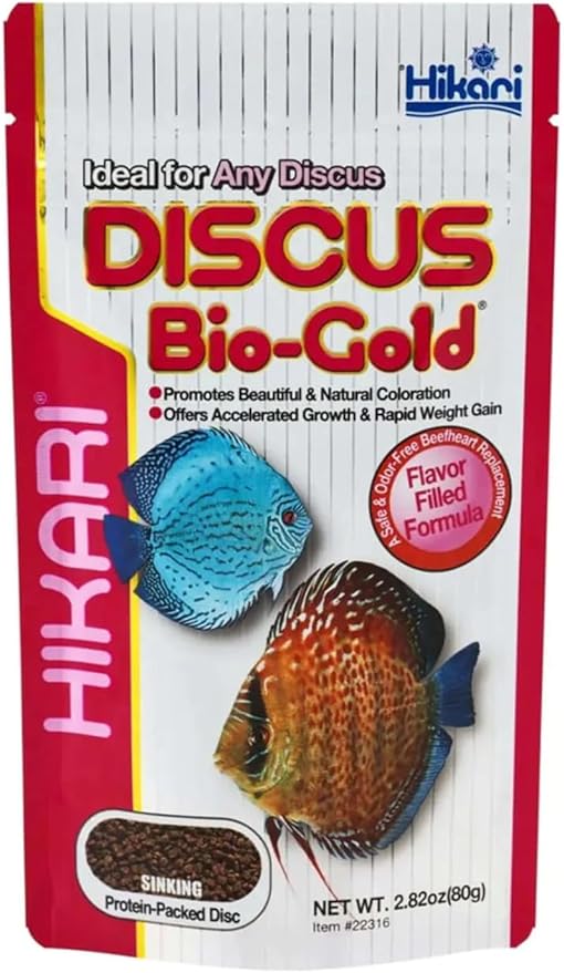 Hikari Tropical Discus Bio-Gold Fish Food, 2.2 lb (1kg)