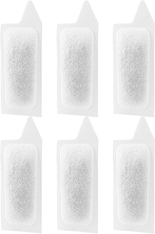 Replacement Small Size Cartridges Compatible with Tetra Whisper Small Fish Tanks Filter; Small Fish Filter Cartridges S Size for Aquarium Kits 3-10 Gallons Fish Tank, 6 Pack
