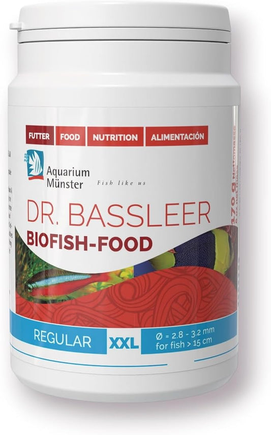 Bassleer Regular BioFish Food - Formulated for Optimal Fish Health (XX-Lrg, 170g)