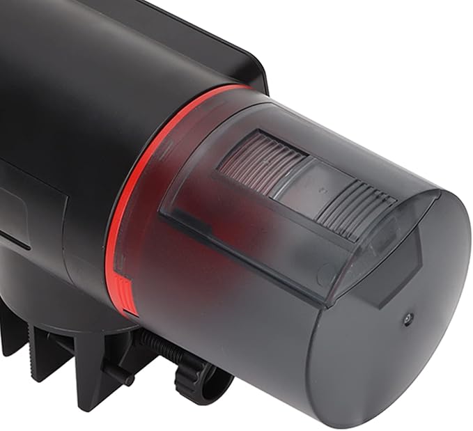 200ml Automatic Aquarium Fish Feeder, Adjustable Multifunctional Electric Fish Food Dispenser for Fish Tank - Large Capacity, Programmable Timer Feeding, Ideal for Fish Tank