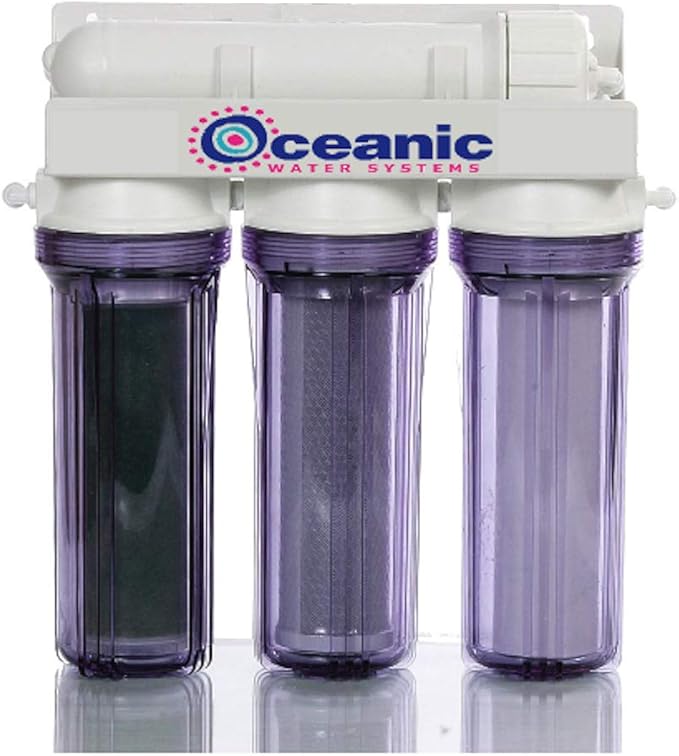 Aquarium Reef and Deionization Reverse Osmosis RODI Water Filtration System - 4 Stage | 150 GPD