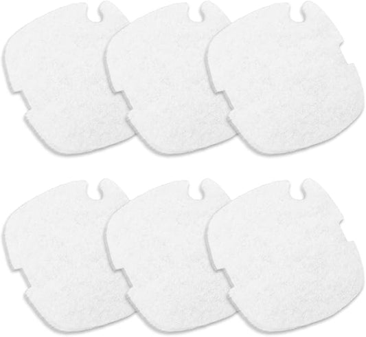 6 Pack Water Polishing Pads Replacement Rite Size S Polishing Filter Pads, Mechanical Filter Media for Aquariums Fits Marineland C-Series and Magniflow 160,180, 220 & 250 Canister Filters