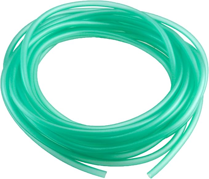 AQUANEAT Aquarium Tubing 25 Feet Green, Airline Tubing, Standard 3/16” Air Hose for Fish Tank Air Pump,Hydroponics,Pond