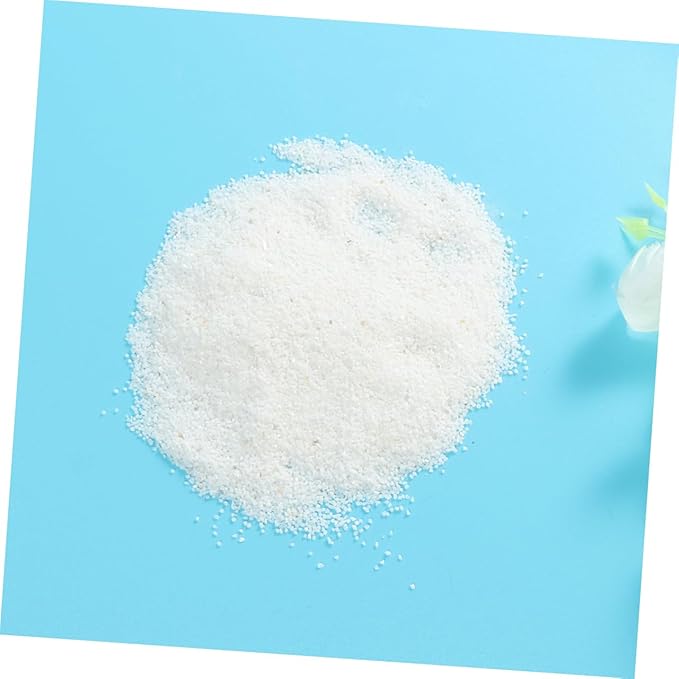 Fish Tank Bottom Sand 500g White Natural Quartz Sand for Aquarium Vase Wedding Decor