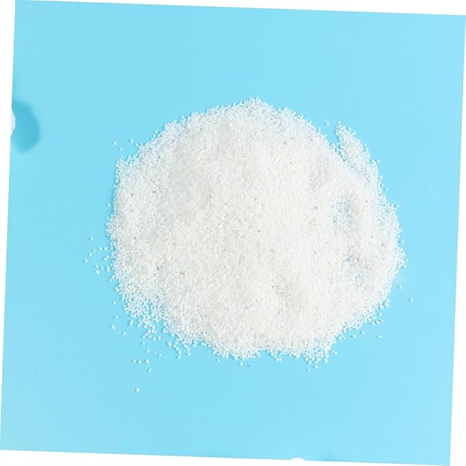 Yardwe Quartz Sand Decoration Fish Tank Quartz Sand Fish Tank Decoration Aquarium Decoration Vase Decoration White