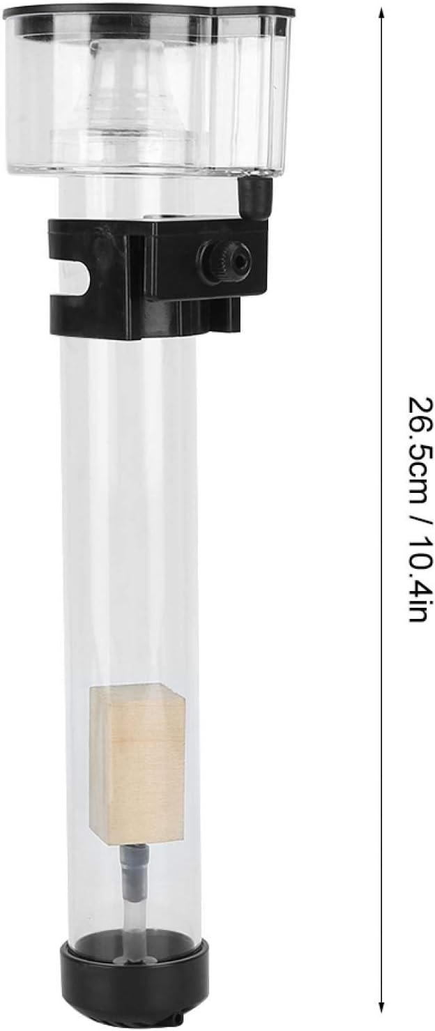 Protein Skimmer Aquarium Filters Acrylic Fish Tank Filter Separator with IQ5 Aquarium Filter Accessory