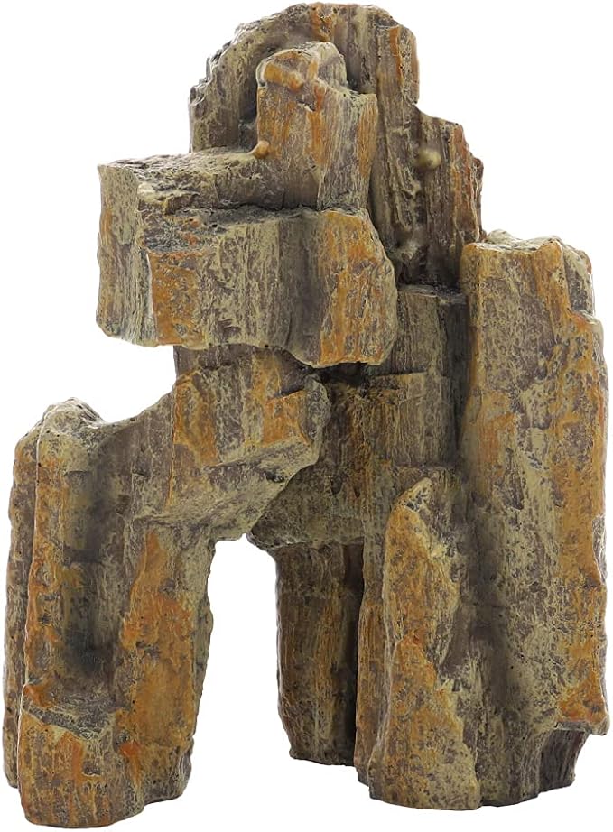 Mühlan Zoo Hobby Fossil Rock 1, 14x8x15 cm Deco, Rocks, Lava