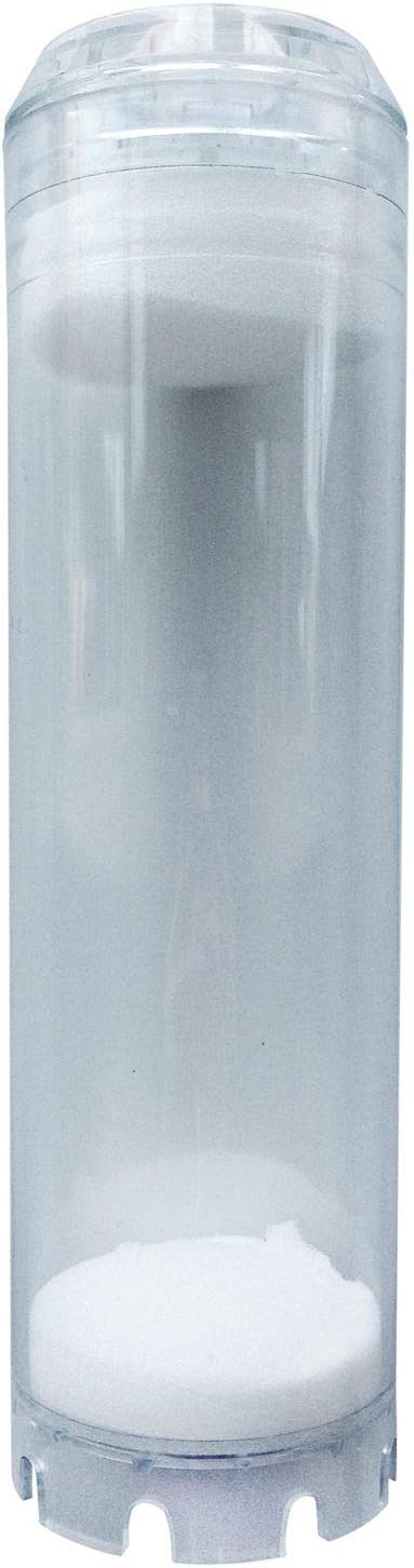 Finest-Filters Reverse Osmosis Refillable DI Resin Holder (Fits 10" Housing) Deionization Chamber Pod