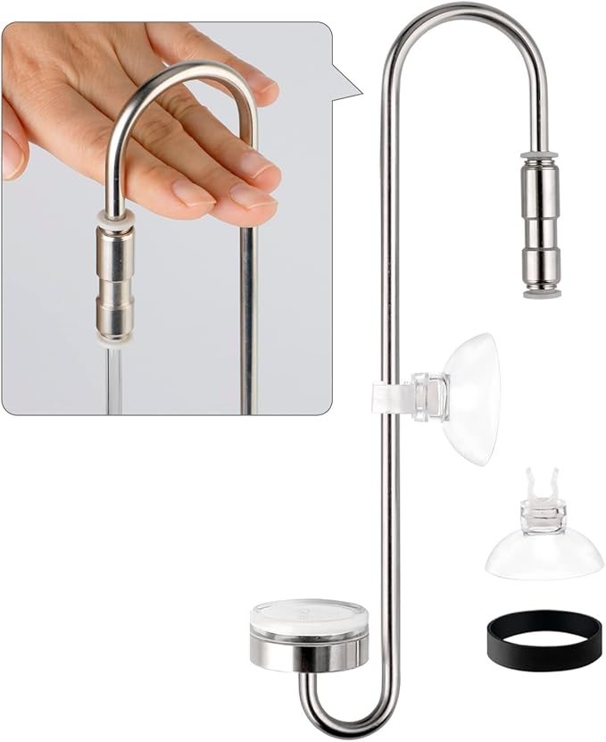 Aquarium Stainless Steel CO2 Diffuser 40cm + 5 PCS Discs