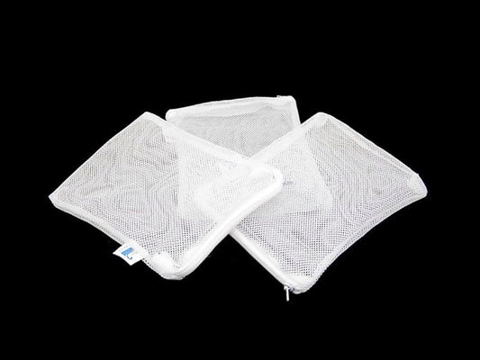CNZ Universal Media Filter Bag for Ammonia Remover Bio-Ball Ceramic Ring and Pellet Carbon, Pack of 3
