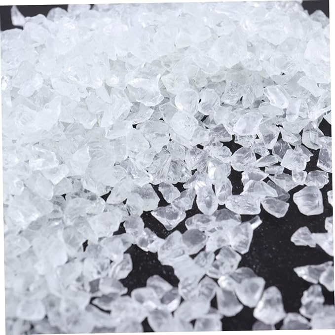 2pcs Glass Sand for Micro Landscape Aquarium and Decorative Vases Decorative Sand for Fish Tanks and Bottle Gardens