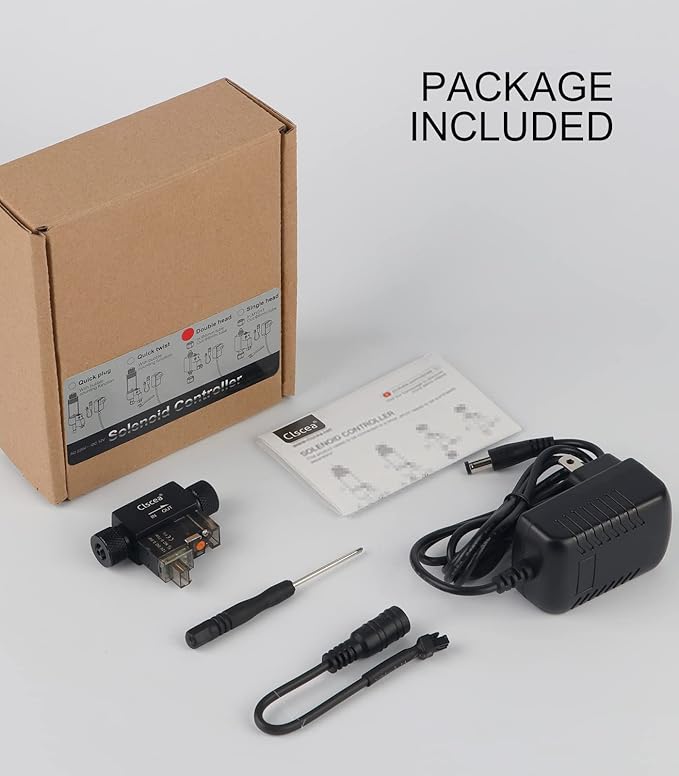 Inline CO2 Solenoid Valve Mini Low Temperature for Aquarium CO2 System