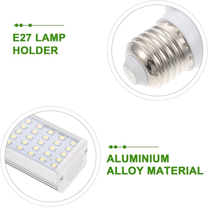 E27 Led Lamp for Aquarium Fish Tank Corn Light for Tropical Plant Growth Fits Fish Pod and Box Aquarium Lighting