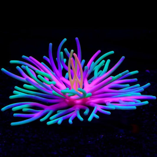 Silicone Fish Tank Accessories Decorations, Aquarium Decor Ornaments for Betta Fish