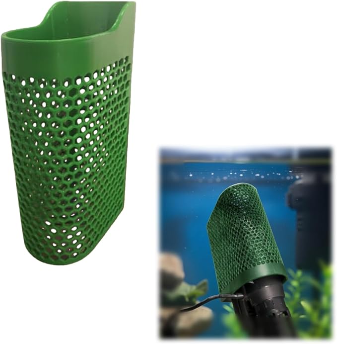 Anemone Guard compatible with Hygger Cross Flow Wavemaker 12W 18W 25W Fish Protector Shroud Mesh Cover for Reef Tank Aquarium (18w)