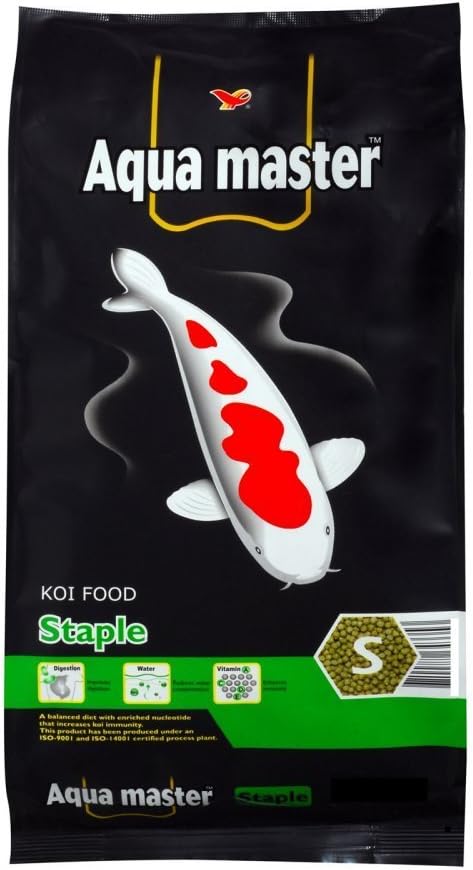 Aqua Master Staple Fish Food, 22-Pound/Bag, Large