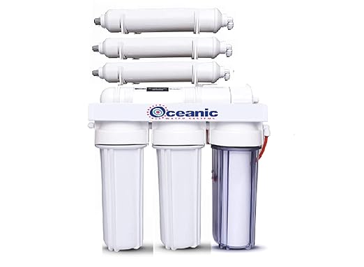 7 Stage | 0ppm RO/DI Aquarium Reef Reverse Osmosis Deionization Filter System | 150 GPD | Heavy Duty & High Capacity RODI