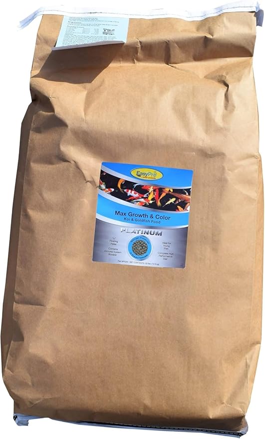 EasyPro PG33 Platinum Koi & Goldfish Food, 33 lb