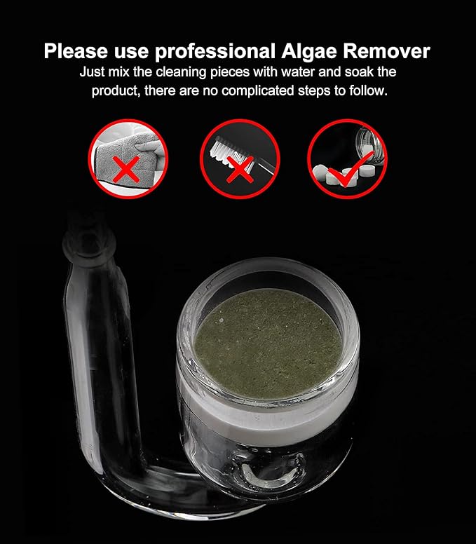 Aquarium Glass CO2 Diffuser with U Tube & Inline CO2 Bubble Counter