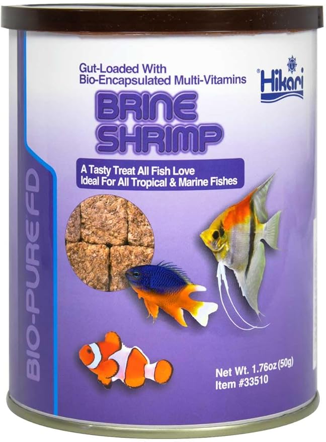 Hikari Bio-Pure Freeze Dried Brine Shrimp for Pets, 1.76-Ounce