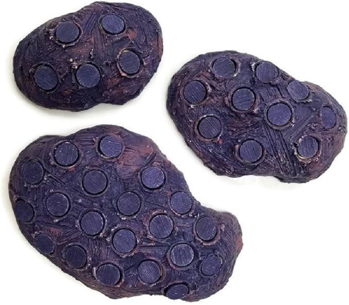 Oceans Wonders Coralline Purple Frag Hub 10.0 Coral Frag Plug Holder with 10 Plugs