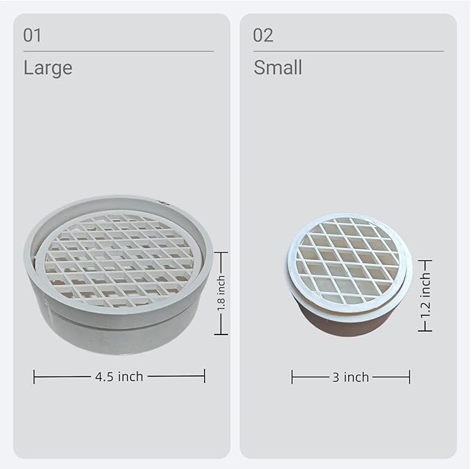 Turtle Poop Collector & Feces Catcher - Passive Underwater Waste Trap for Aquarium - Easy-Clean Reptile Tank Filter for Turtles - No Electricity Needed, Silent Operation (Large)