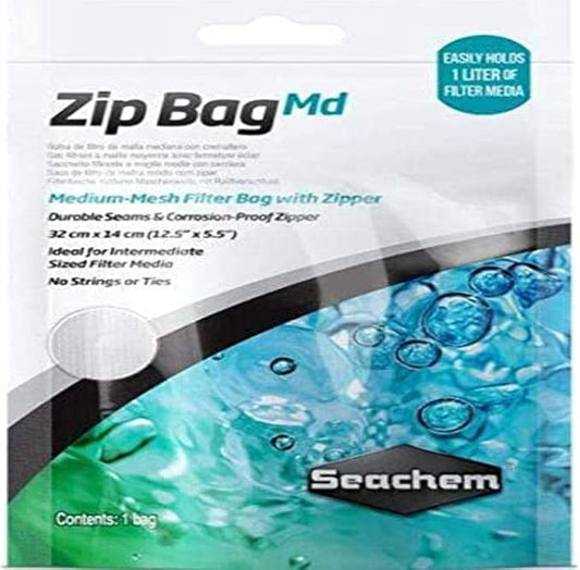 Seachem Zip Media Bag Medium Mesh (12.5"x5.5")