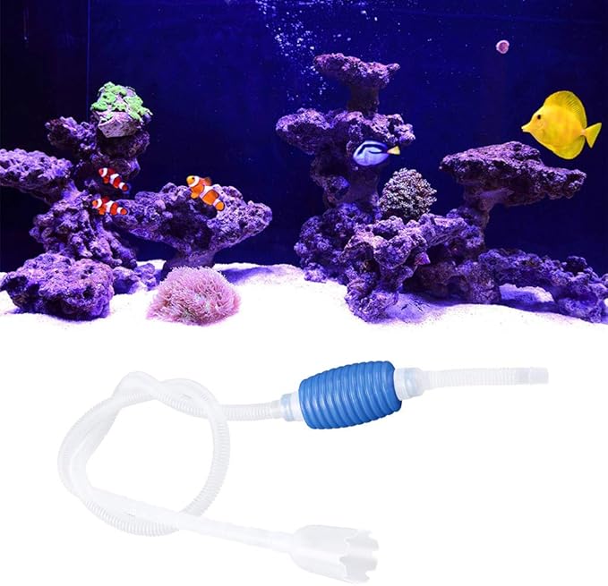 Aquarium Siphon Water Change Fish for Water Changer Hose Kits Gravels Cleaner for Tanks Draining Water