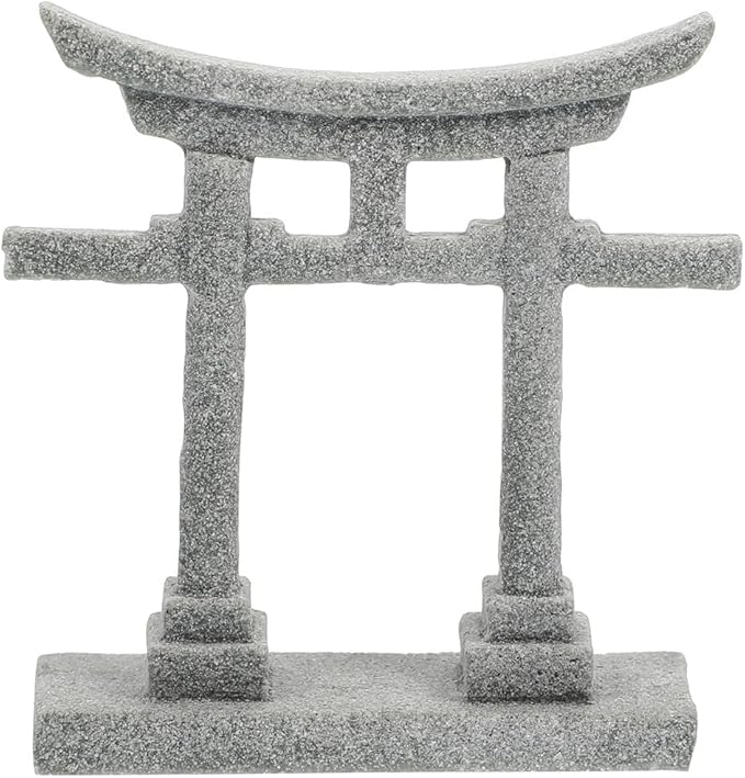 balacoo Outdoor Stone Craft Fish Tank Decor Aquarium Ornament Sand Table DIY Ornament Garden Statues
