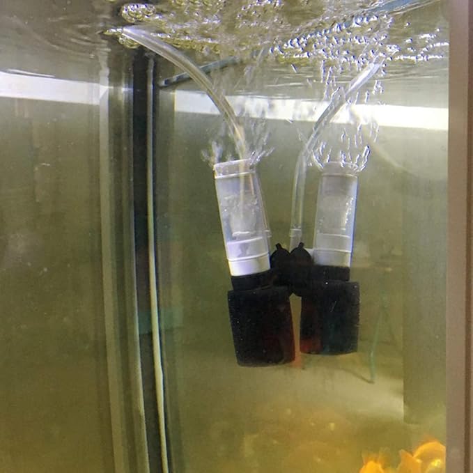 Aquariums Air Driven Filter Quiet Sponge with Tube for Fish Tanks Shrimp Tanks Aquariums Light Thermometers Plant Sand Decorations Filter Fish Decorations Light Cleaner Stand Decors Stone