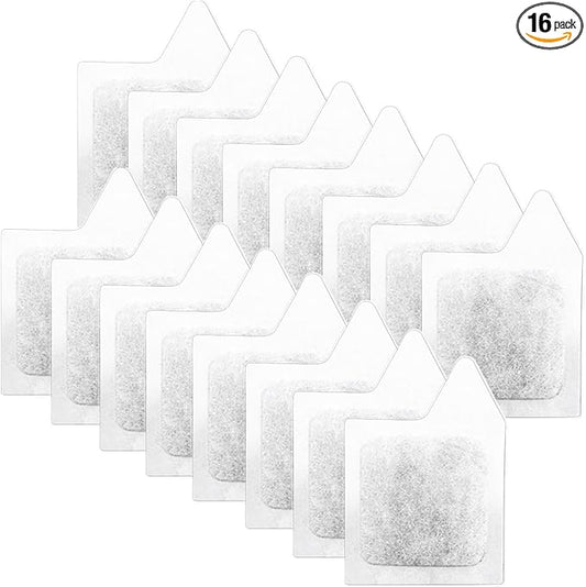 Fish Tank Filter Cartridges Replacement Extra Small Compatible with Tetra Whisper XS Filters and AquaCulture Aquarium Kits up to 3 Gallons, Fits Most 1.5Gal/2Gal/3Gal/3.5Gal Aquariums HOB Filter