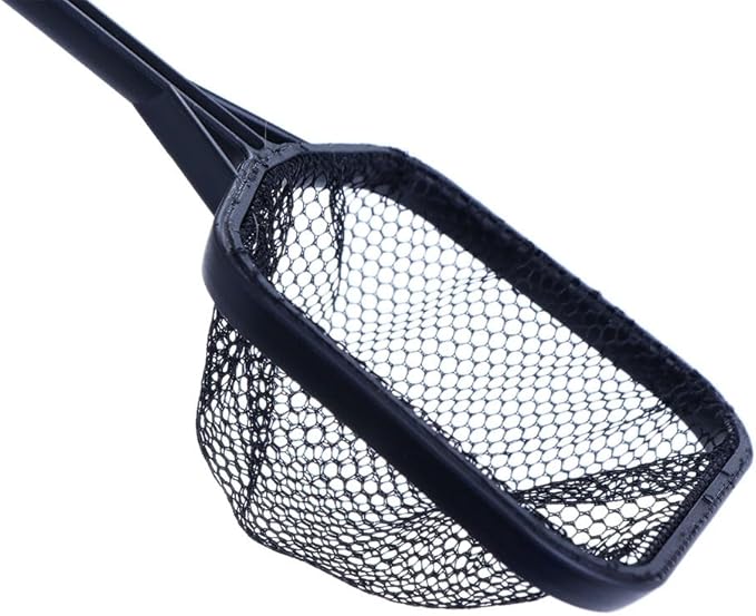 Generic Aquarium Fish Net Lightweight Nylon Fish Tank Fishing Net Square Fish Tank Net Plastic Fish Tank Catching Cleaning Mesh Tool, AM17CD0BNKSUS