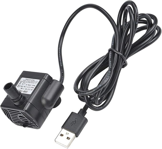 DGZZI USB Submersible Pump 3W USB-1020 DC3.5V-9V Mini Submersible Water Pump For Fish Tank Aquarium Fountain Pond
