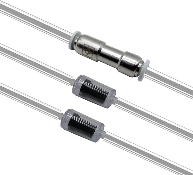 Aquarium Check Valves 1 Way Non-Return Valves Spare Parts Kit for CO2 System & Air Pump